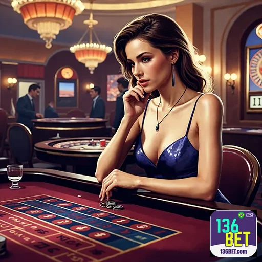 Imagem de cassino da 136bet, destaque para jogos de azar online no site 136bet.