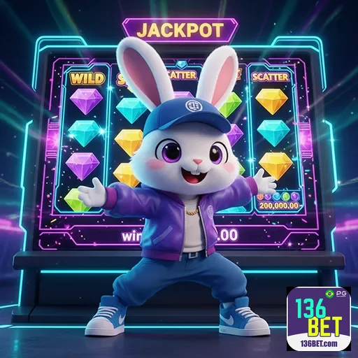 Imagem com diversos jogos de cassino e opções de live gaming na 136bet